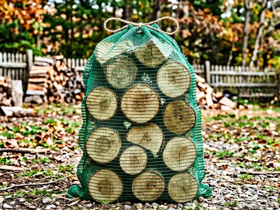 Дрова в сетках — фото 2